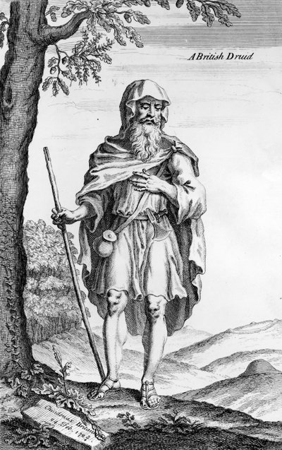 A British Druid (engraved by van der Gucht) by William Stukeley